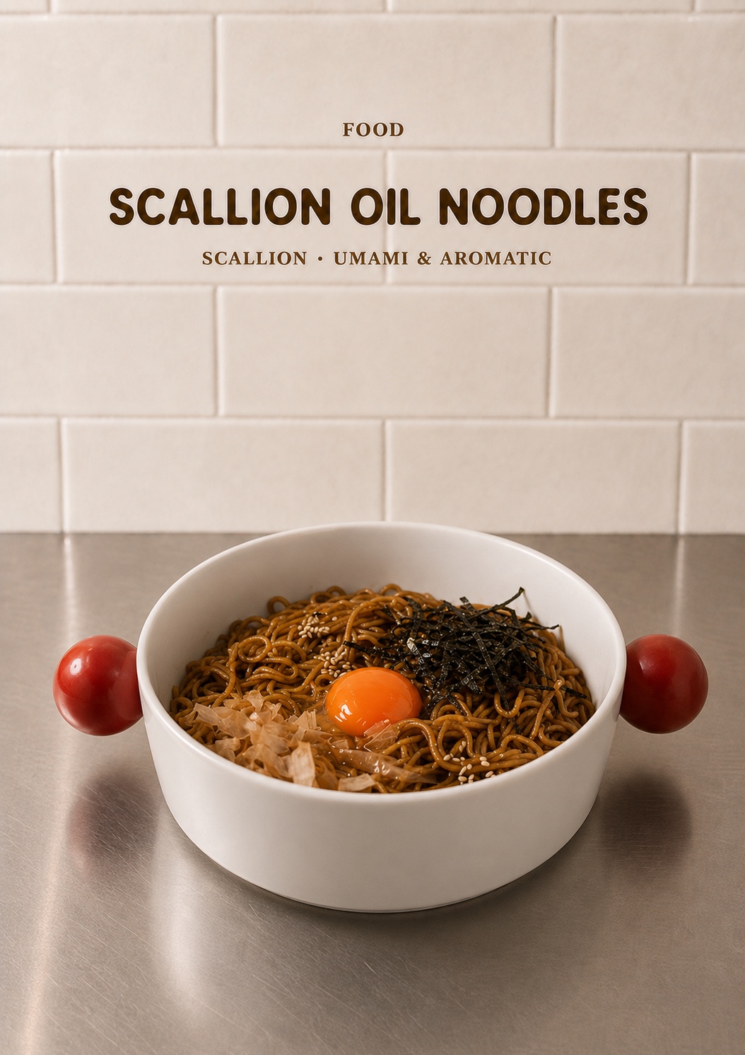 Scallion Oil Noodles · 葱油面